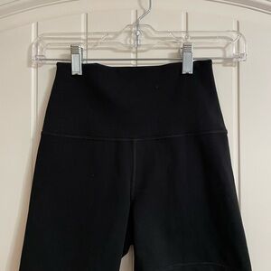 Yogalicious Women's High-Waisted Black Biker Shorts